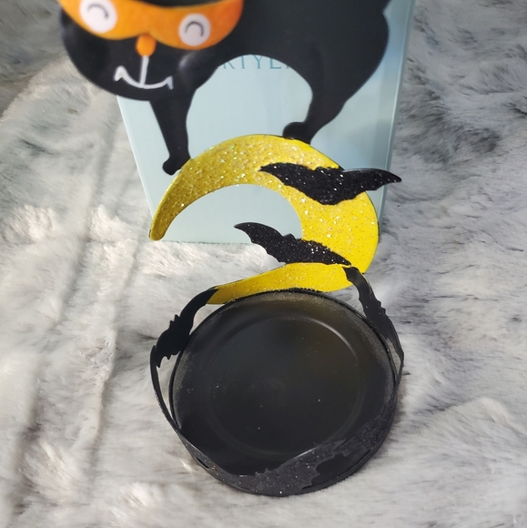 Halloween PartyLite Charmed Cat Tealight Votive Candleholder - Picture 3 of 7